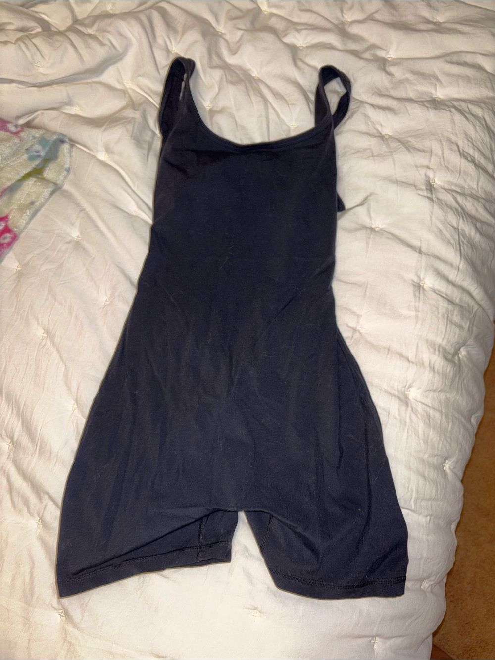 Sleeveless Black Cutout Active Romper - Picture 2 of 3